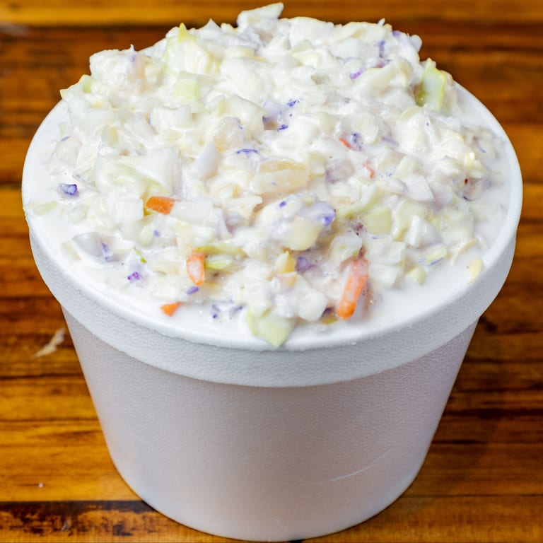 Savor Our Fresh Coleslaw